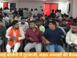 भिलाई बीजेपी में गुटबाजी तेज, मंडल अध्यक्षों की अलग बैठक