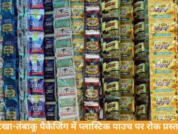 गुटखा-तंबाकू पैकेजिंग में बदलाव, प्लास्टिक पाउच पर रोक की तैयारी