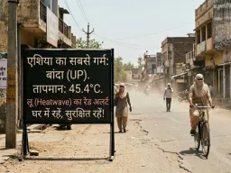  एशिया में सबसे गर्म बना बांदा, पारा 45.4°C; 10 राज्यों में लू का अलर्ट, कई जगह स्कूल बंद