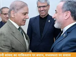 ईरानी सांसद का पाकिस्तान पर हमला, अमेरिका के पक्ष में झुकने का आरोप