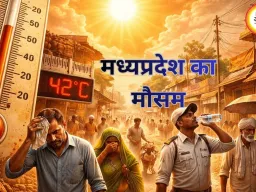 मध्य प्रदेश में भीषण गर्मी का प्रकोप, 16 जिलों में लू का अलर्ट; नौगांव में पारा 42.4°C पार