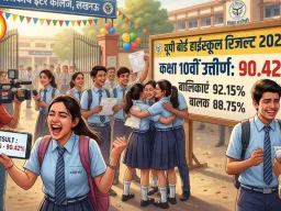 यूपी बोर्ड रिजल्ट 2026 जारी: 10वीं में 90.42% पास
