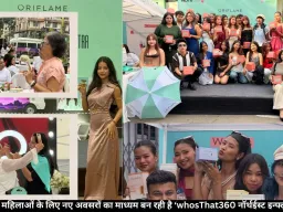 युवाओं और महिलाओं के लिए नए अवसरों का माध्यम बन रही है ‘whosThat360 नॉर्थईस्ट इन्फ्लुएंसर यात्रा’