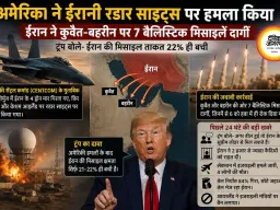 अमेरिका-ईरान में तनाव चरम पर, रडार साइट्स पर हमला और मिसाइल जवाबी कार्रवाई