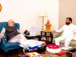 अमित शाह से मिले एकनाथ शिंदे, छह सांसदों के साथ दिल्ली बैठक से कैबिनेट विस्तार की अटकलें तेज