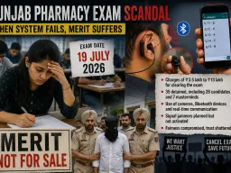 जब भर्ती परीक्षा ही कटघरे में हो: पंजाब फार्मेसीअधिकारी भर्ती घोटाले ने खड़े किए गंभीर सवाल