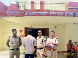 रीवा में 10 हजार का इनामी आरोपी गिरफ्तार, डकैती और NDPS समेत तीन मामलों में था फरार