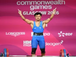 कॉमनवेल्थ गेम्स में भारत की चमकी किस्मत, वेटलिफ्टर ऋषिकांत सिंह ने दिलाया सिल्वर मेडल
