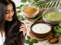 DIY Hair Mask: दही, मेथी और एलोवेरा से बनाएं नेचुरल हेयर मास्क, फ्रिजी और रूखे बालों के लिए आजमाएं ये तरीके