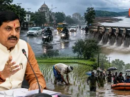 MP Weather: कहीं बाढ़ जैसे हालात, फिर भी मध्य प्रदेश में 15% कम बारिश; बांधों में पिछले साल से 26% कम पानी