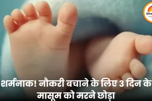 सरकारी नौकरी बचाने के लिए दंपति ने 3 दिन के मासूम को जंगल में दबाया, ग्रामीणों ने बचाई जान”