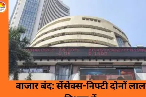 शेयर बाजार में उतार-चढ़ाव के बाद गिरावट: सेंसेक्स 324 अंक फिसला, निफ्टी 25,585 पर बंद