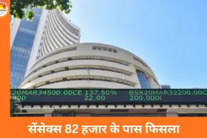 शेयर बाजार में कमजोरी बरकरार: सेंसेक्स 100 अंक से ज्यादा फिसला, निफ्टी भी लाल निशान में