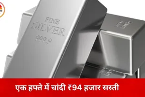 चांदी एक हफ्ते में ₹94 हजार लुढ़की, भारत–अमेरिका ट्रेड डील से बदला बाजार का रुख; SBI का मुनाफा 13% बढ़ा