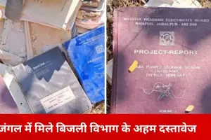 जबलपुर में जंगल से मिले बिजली विभाग के अहम कागजात