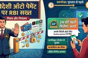विदेशी ऑटो पेमेंट पर RBI सख्त, 24 घंटे पहले मिलेगा अलर्ट