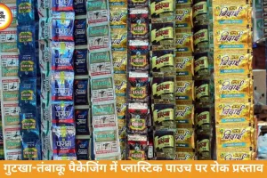 गुटखा-तंबाकू पैकेजिंग में बदलाव, प्लास्टिक पाउच पर रोक की तैयारी