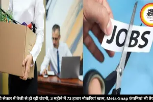 आईटी सेक्टर में तेजी से हो रही छंटनी, 3 महीने में 73 हजार नौकरियां खत्म, Meta-Snap कंपनियां भी तैयारी में