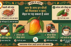 आम के साथ इन चीजों को मिलाकर न खाएं, सेहत पर पड़ सकता है असर