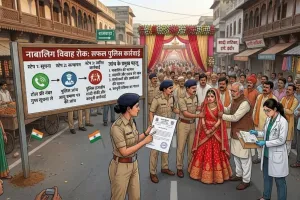 इंदौर में नाबालिग दुल्हन की शादी रुकवाई, प्रशासन की सख्ती से टला बाल विवाह
