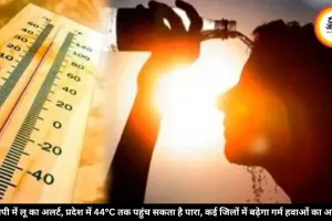 एमपी में लू का अलर्ट, प्रदेश में 44°C तक पहुंच सकता है पारा, कई जिलों में बढ़ेगा गर्म हवाओं का असर