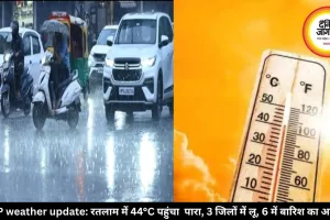 MP Weather Update: रतलाम में 44°C पहुंचा पारा, 3 जिलों में लू, 6 में बारिश का अलर्ट