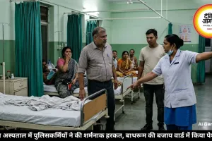 रीवा अस्पताल में पुलिसकर्मियों ने की शर्मनाक हरकत, बाथरूम की बजाय वार्ड में किया पेशाब