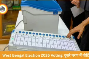 West Bengal Election 2026 : दूसरे चरण में मतदान, हिंसा और आरोपों के बीच 142 सीटों पर वोटिंग