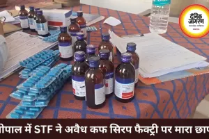 भोपाल में डेढ़ करोड़ का अवैध कफ सिरप जब्त, STF की बड़ी कार्रवाई