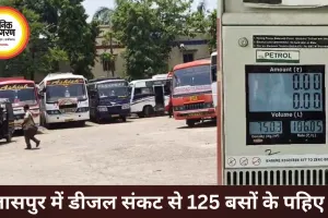 डीजल संकट से बिलासपुर बेहाल, 125 बसें बंद; उद्योगों पर कार्रवाई की तैयारी
