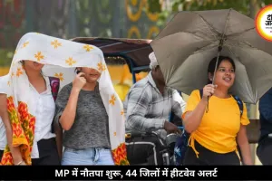 नौतपा शुरू होते ही MP में शुरू हुई भीषण गर्मी, 44 जिलों में लू का अलर्ट जारी