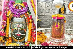 17 मई महाकाल भस्म आरती: बाबा महाकाल का अलौकिक श्रृंगार, त्रिपुंड-त्रिनेत्र से सजा ज्योतिर्लिंग