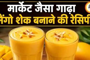मार्केट जैसा गाढ़ा मैंगो शेक घर पर बनाना आसान, बस डालें ये खास चीजें