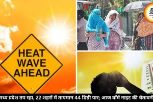 MP में भीषण गर्मी का कहर, भोपाल में टूटा गर्मी का रिकॉर्ड, 4 दिन हीटवेव का अलर्ट
