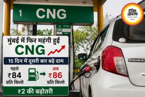 मुंबई में फिर महंगी हुई CNG, 15 दिन में दूसरी बढ़ोतरी से बढ़ी यात्रियों और चालकों की चिंता