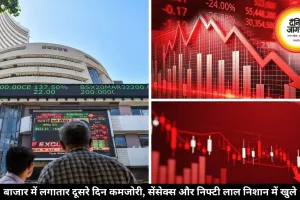 शेयर बाजार में गिरावट, सेंसेक्स 213 अंक टूटकर खुला, निफ्टी में भी कमजोरी