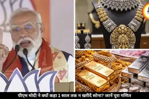 पीएम मोदी ने क्यों की 1 साल तक सोना न खररदने की अपील? समझें वजह