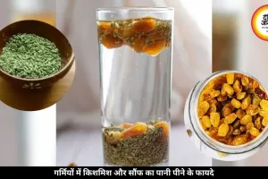 गर्मी में रामबाण घरेलू ड्रिंक: किशमिश-सौंफ पानी पीने से मिलते हैं गजब के फायदे, जानें कैसे आजमाएं