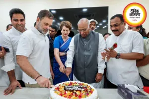 राहुल गांधी का 56वां जन्मदिन, कांग्रेस मुख्यालय में मनाया जश्न