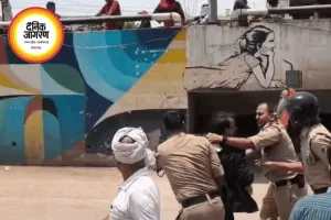 रीवा में वकील से पुलिस की मारपीट का VIDEO वायरल, सड़क पर घसीटकर थाने ले जाने के आरोप