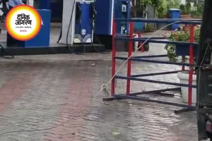 रीवा में पेट्रोल पंप के पास गिरा 440 वोल्ट का लाइव तार, MPEB की तत्परता से टला बड़ा हादसा