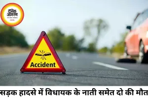 सड़क हादसे में विधायक के नाती समेत 2 की मौत, जामुन लेकर जा रही पिकअप को ट्रेलर ने मारी टक्कर