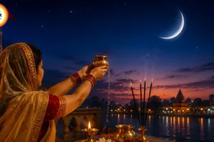 आज मनाया जा रहा है चंद्र दर्शन पर्व, अमावस्या के बाद पहली चंद्र झलक का विशेष धार्मिक महत्व