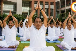 आईआईएम नवा रायपुर में दो दिवसीय चिंतन शिविर संपन्न, योग के साथ विकास एजेंडे पर मंथन