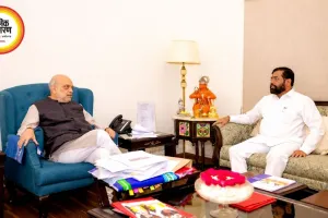 अमित शाह से मिले एकनाथ शिंदे, छह सांसदों के साथ दिल्ली बैठक से कैबिनेट विस्तार की अटकलें तेज