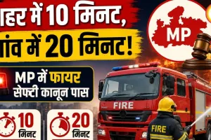 MP में फायर सेफ्टी का नया कानून, शहर में 10 और गांव में 20 मिनट का लक्ष्य