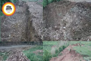पहली बारिश में बह निकली सड़क की हकीकत? टोंस हाइडल प्रोजेक्ट की WBM सड़क पर उठे गुणवत्ता के सवाल