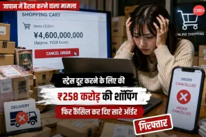 जापान में अनोखा मामला: तनाव कम करने के लिए महिला ने किए 2100 से ज्यादा ऑर्डर, ₹258 करोड़ की शॉपिंग ने पहुंचाया जेल
