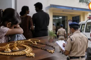रायपुर में बच्चों से गहने मंगाने का आरोप, पड़ोसी दंपती के खिलाफ पुलिस ने दर्ज किया केस