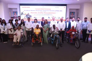 ALIMCO–Honda India Foundation की साझेदारी से मानेसर में सहायक उपकरण एवं पुनर्वास सेवाओं को मिला नया विस्तार Honda Samajik Vikas Kendra, नौरंगपुर में प्रधानमंत्री दिव्याशा-वयोश्री केंद्र का शुभारंभ